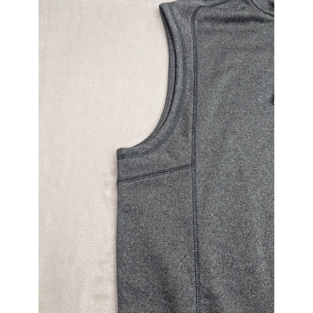 IZOD Golf Vest Mens XL Gray 1/4 Zip Fleece Windbreaker Hydra Shield Water Repel‎ - Picture 5 of 16